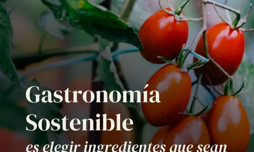 GASTRONOMÍA SOSTENIBLE
